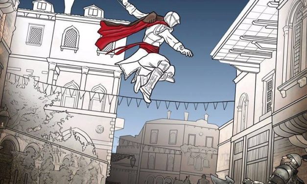 Assassin’s Creed színező a Fumaxtól