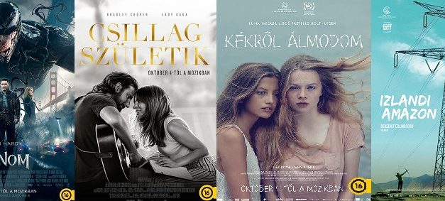 Aktuális mozipremierek 40. hét