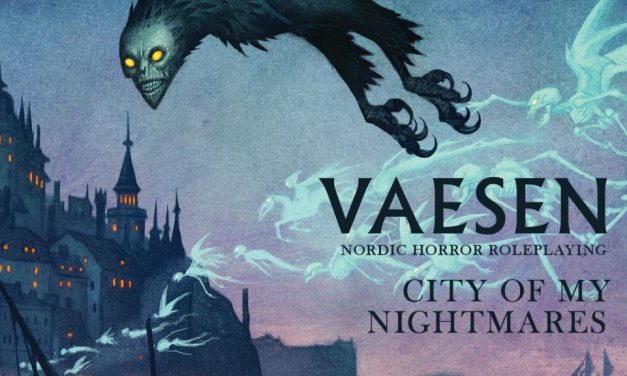 Vaesen: City of My Nightmares – Rejtélyek és rémálmok Stockholm utcáin – Asztali szerepjáték kötet betekintő