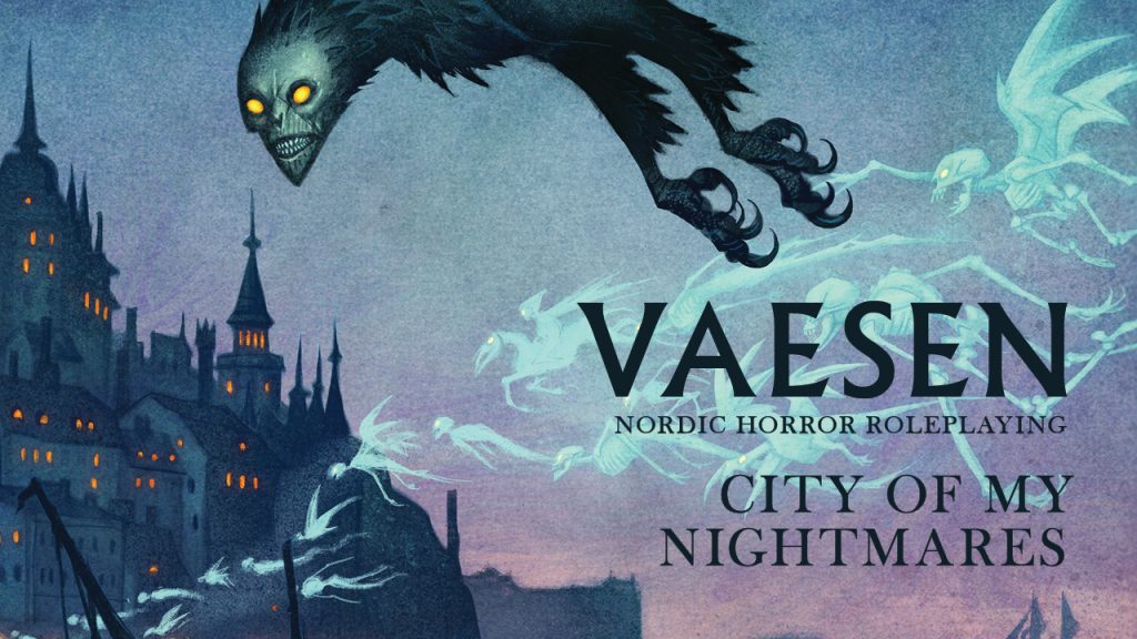 Vaesen: City of My Nightmares – Rejtélyek és rémálmok Stockholm utcáin – Asztali szerepjáték kötet betekintő